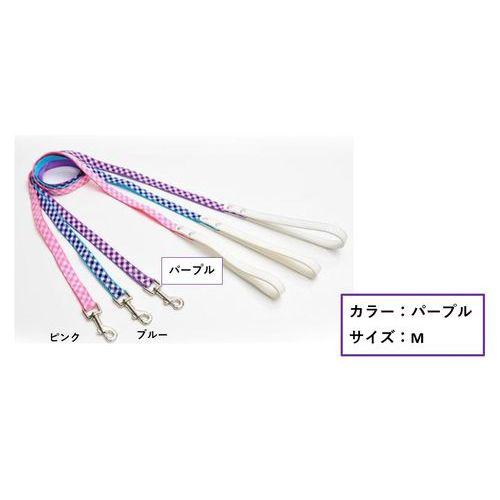 【セット販売】 LEADOG NEWギンガムチェック リード M パープル (×3セット) リードッグ