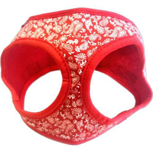 【セット販売】 LEADOG ペイズリー ソフトハーネス SS レッド (×4セット) リードッグ