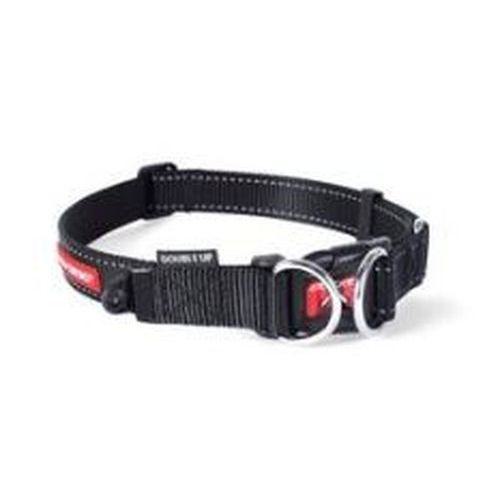 【セット販売】 イージードッグ ダブルロックカラー S ブラック (×4セット) 新東亜交易