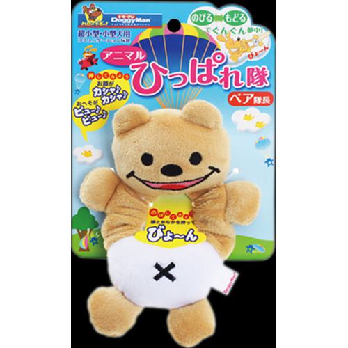 【セット販売】 ドギーマン(Doggy Man) アニマルひっぱり隊 ベア隊長 (×12セット) ドギーマンハヤシの通販は