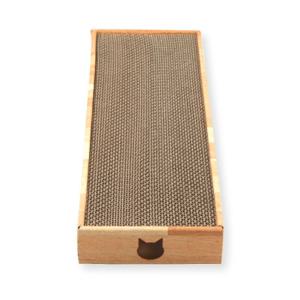 【セット販売】 バリバリパッド スリム ライトブラウン 爪とぎ (×10セット) 猫壱