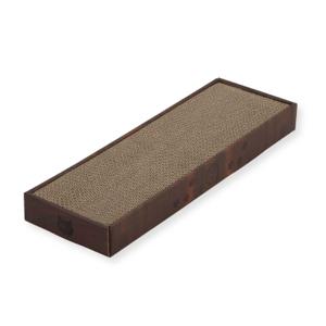 【セット販売】 バリバリパッド スリム ダークブラウン 爪とぎ (×10セット) 猫壱の通販は 4,943円