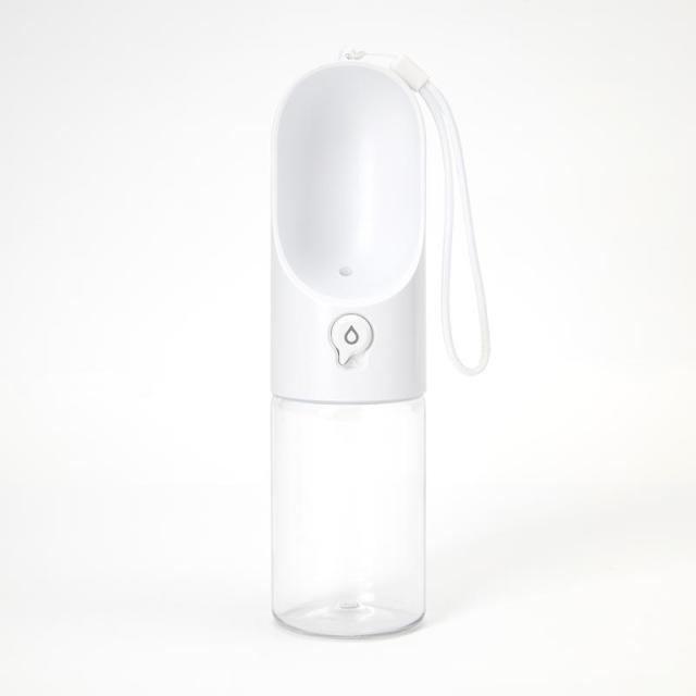 【セット販売】 ペットキット(PETKIT) ワンタッチ・ウォーターボトル300 ホワイト (×4セット) ダッドウェイペット