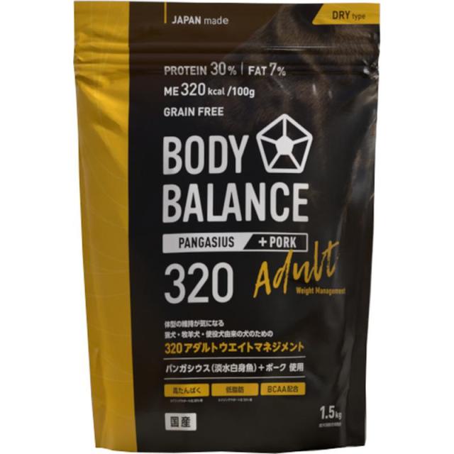 【ケース販売】 BODY BALANCE ボディバランス 320 アダルトウエイト 1.5kg (×6セット) ヴォイス