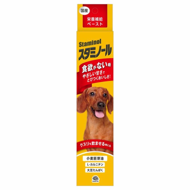 【ケース販売】 スタミノール 食欲100g (×10セット) アース・ペットの通販は