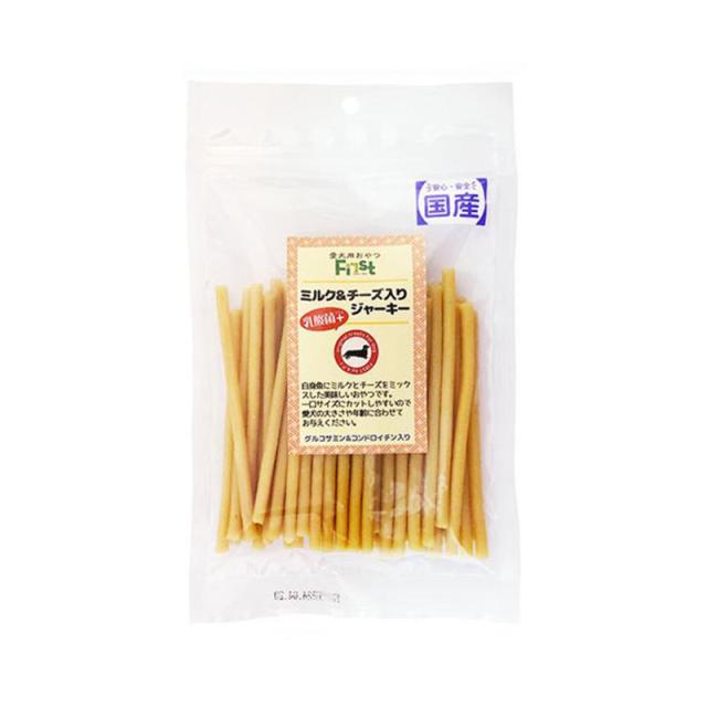 【ケース販売】 First ミルク＆チーズ入りジャーキー170g (×48セット) エースプロダクツ