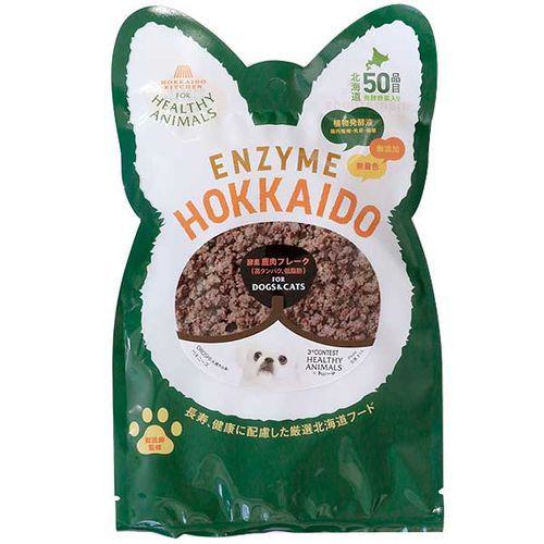 【ケース販売】 ヘルシーアニマルズ 酵素エゾ鹿肉フレーク80g (×30セット) AEI INTER WORLD