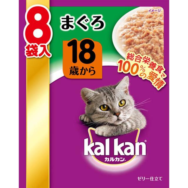 【ケース販売】 カルカンパウチ 18歳から まぐろ 70g×8袋 マグロ (×20セット) マースジャパンリミテッドの通販は 13,484円