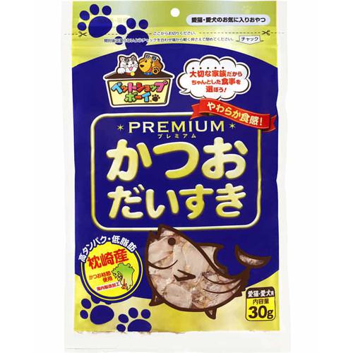 【ケース販売】 かつおだいすき プレミアム 30g (×30セット) マルトモ