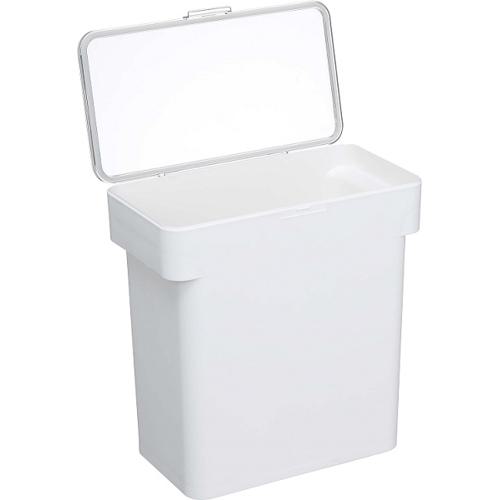 【ケース販売】 密閉袋ごとペットフードストッカー タワー ホワイト 3kg (×8セット) 山崎実業