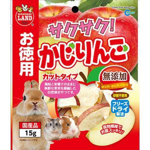 【ケース販売】 ミニマルランド サクサク！ かじりんご お徳用 15g (×36セット) マルカン