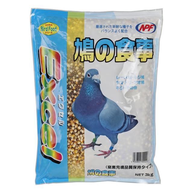 【ケース販売】 エクセル 鳩の食事 3kg (×6セット) ナチュラルペットフーズ