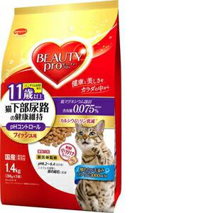 【ケース販売】 日本ペットフード ビューティープロ キャット下部尿路1.4kg (×8セット)