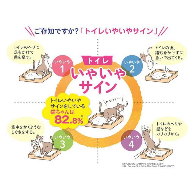 【ケース販売】 ライオン商事 猫 トイレ ニオイをとる砂獣医師開発猫トイレ 1個入×6個セット_3
