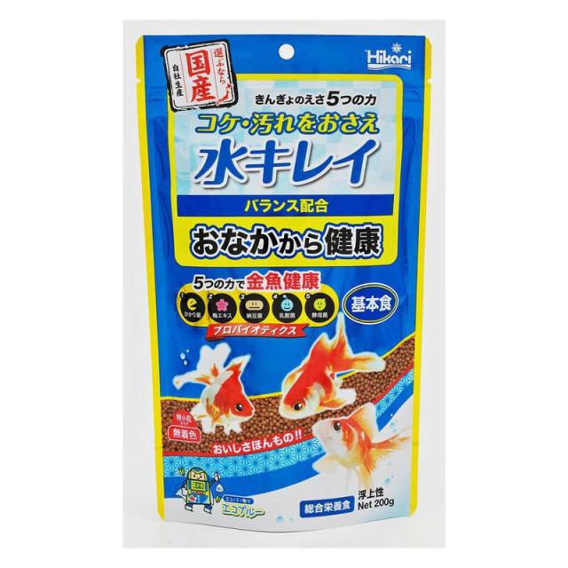【ケース販売】 キョーリン 観賞魚 金魚用フード きんぎょのえさ5つの力基本食 200g (×50セット)