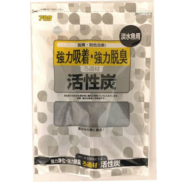 【セット販売】 ろ過材活性炭 100cc×4個 (×20セット) アラタ の通販は 6,742円
