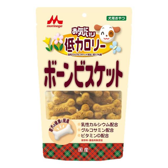【ケース販売】 ワンラック お気に入り 低カロリーボーン ビスケット 400g (×12セット) morinaga