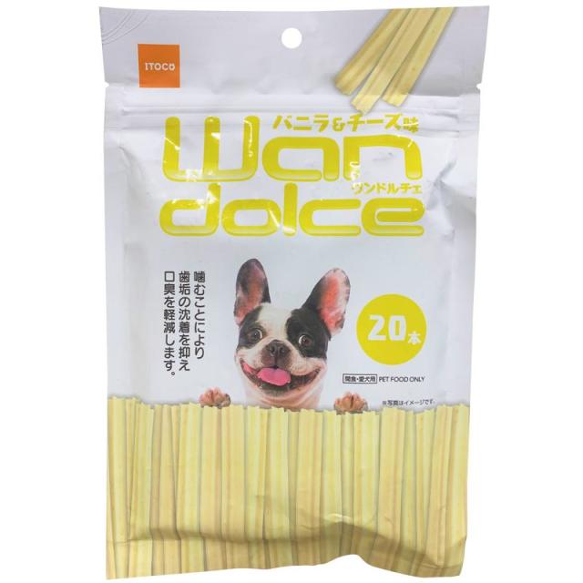 【セット販売】 ワンドルチェ バニラ＆チーズ味 20本 (×24セット) ITOCO イトウアンドカンパニーリミテッド