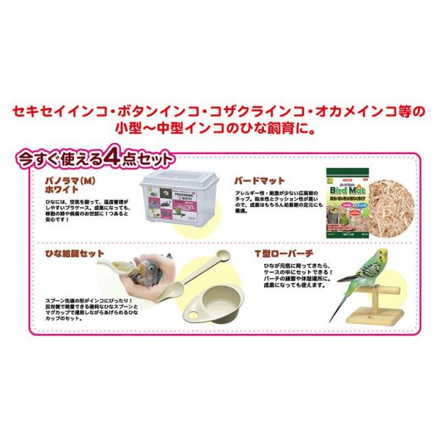 セット販売】 三晃商会 サンコー インコひな用 特製飼育セット (×3