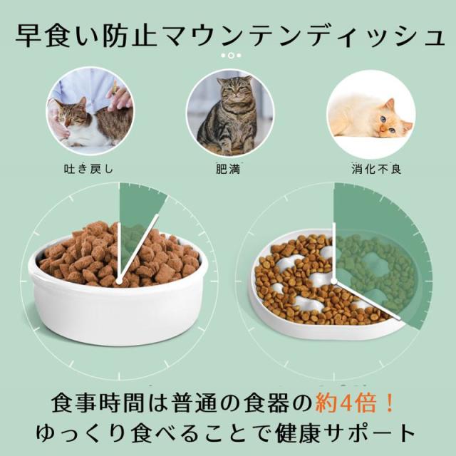 【セット販売】 ペットプロジャパン HappyDays 早食い防止マウンテンディッシュ (×7セット)_4
