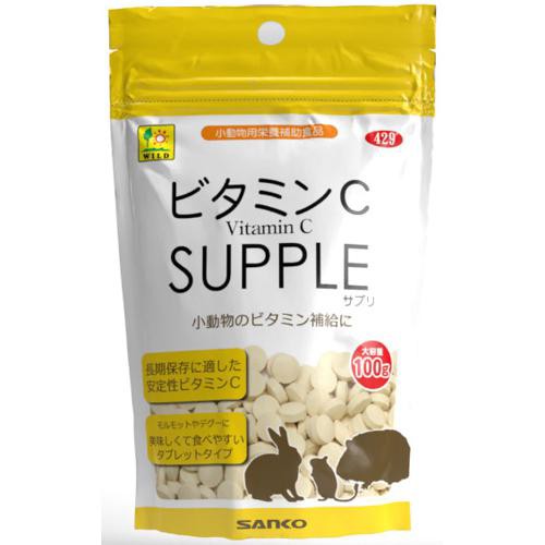 【ケース販売】 三晃商会 サンコー ビタミンCサプリ お徳用 100g (×12セット)