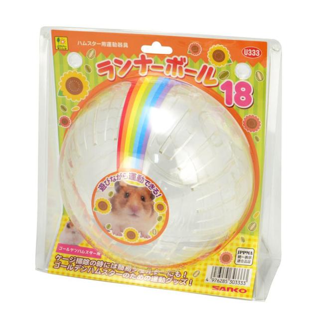 【ケース販売】 三晃商会 サンコー ランナーボール 18 (×6セット)