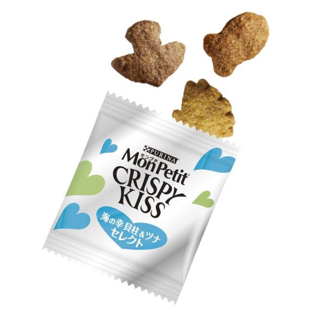 【ケース販売】 ネスレ モンプチ クリスピーキッス バラエティパック 贅沢オーシャンセレクト 144g (×15セット)_1