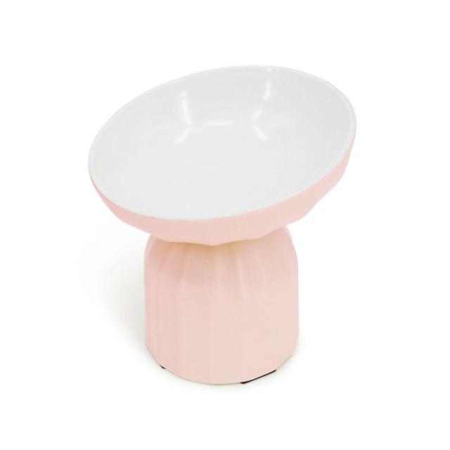 【ケース販売】 ペットプロジャパン HappyDays らくらくフードボウル ピンク (×36セット)_1