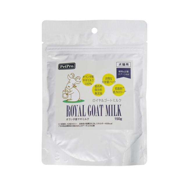 【ケース販売】 ペットプロジャパン ロイヤルゴートミルク 150g (×60セット)