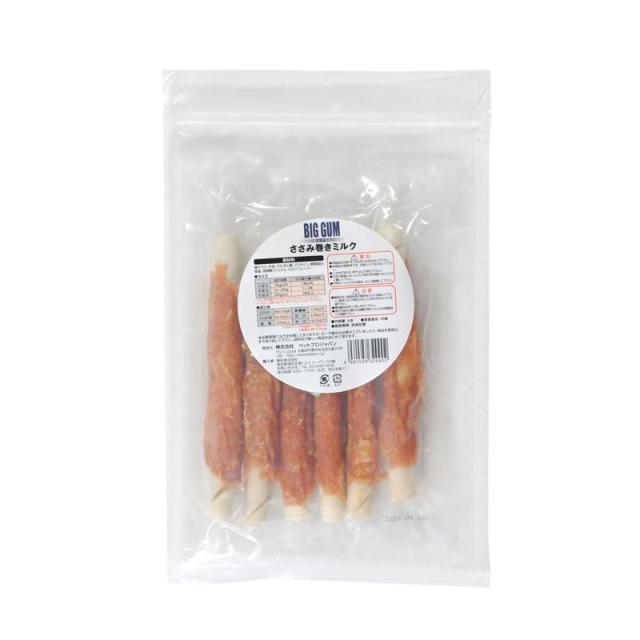 【ケース販売】 ペットプロジャパン ペットプロ BIGガム ささみ巻きミルク 6本入 (×30セット)