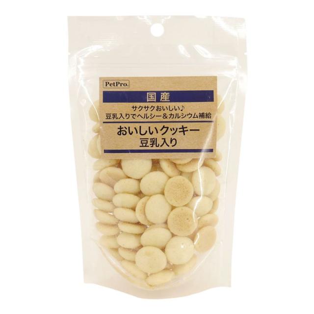 【ケース販売】 ペットプロジャパン ペットプロ 国産おやつ おいしいクッキー 豆乳入り 65g (×60セット)の通販は 10,937円