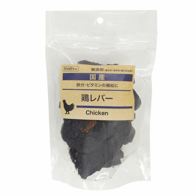 【ケース販売】 ペットプロジャパン ペットプロ 国産おやつ 無添加鶏レバー100g (×50セット)