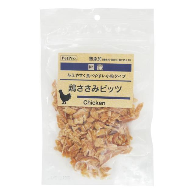 【ケース販売】 ペットプロジャパン ペットプロ 国産おやつ 無添加 鶏ささみビッツ 60g (×60セット)の通販は