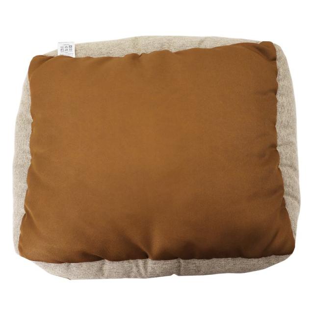 【ケース販売】 ペットプロジャパン Homey オールシーズンスクエアベッド S ブラウン (×8セット)_1