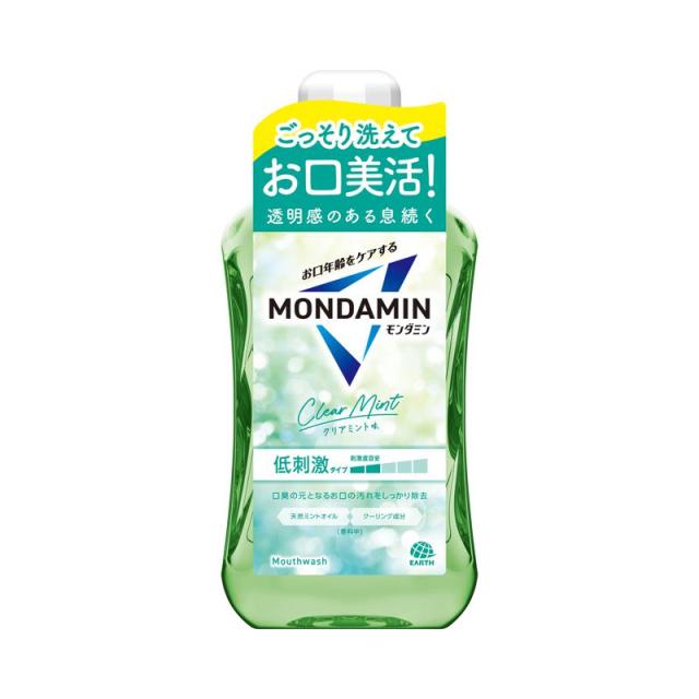 【セット販売】 アース モンダミン クリアミント 1000ml(×12セット) マウスウォッシュ/口臭・エチケット