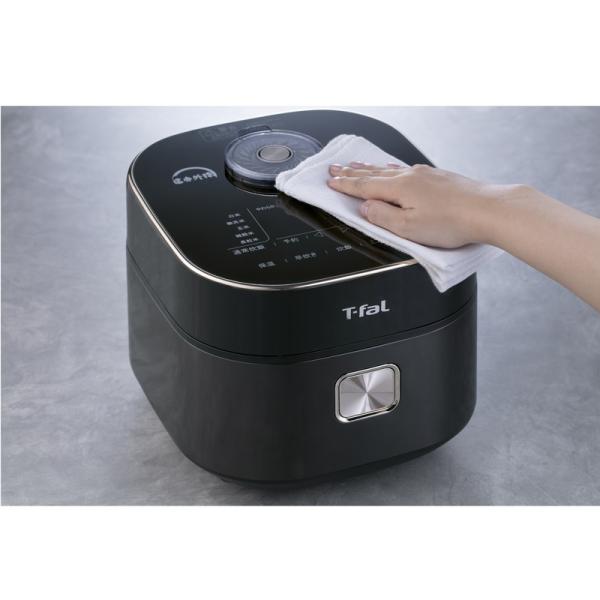 即納在庫品 ティファール ザ・ライス 遠赤外線IH炊飯器 ブラック RK8808JP_6
