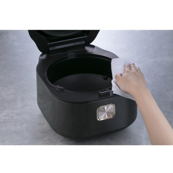 即納在庫品 ティファール ザ・ライス 遠赤外線IH炊飯器 ブラック RK8808JP_7