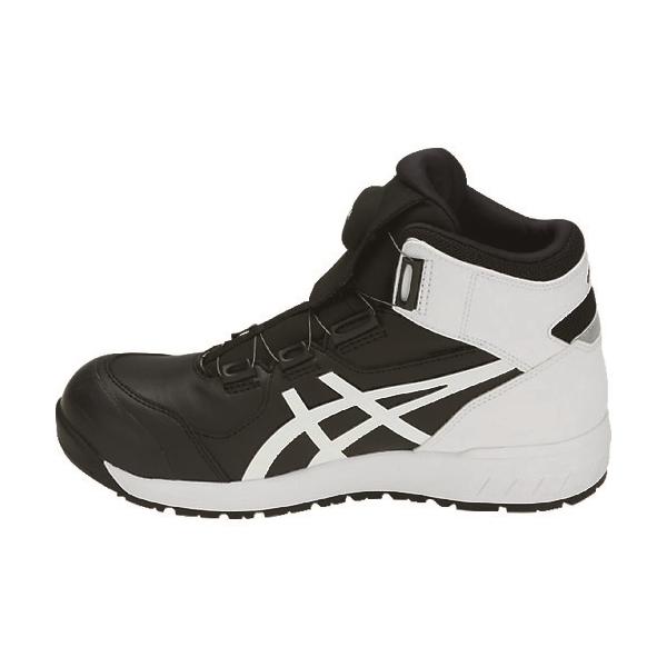 即納在庫品 アシックス ウィンジョブCP304 BOA ブラック×ホワイト 26.0cm 1271A030.001-26.0 安全靴 セーフティシューズ 先芯