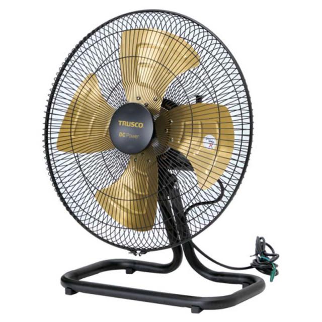 即納在庫品 トラスコ 全閉式工場扇 ジェネラルファン DC省エネ 据置式 アルミ羽根 アルミハネ 節電 静音 DCモーター コンパクト型 オフィス 作業現場 暑さ対策 DF-45Ａ