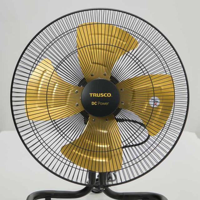 即納在庫品 トラスコ 全閉式工場扇 ジェネラルファン DC省エネ 据置式 アルミ羽根 アルミハネ 節電 静音 DCモーター コンパクト型 オフィス 作業現場 暑さ対策 DF-45Ａ_2