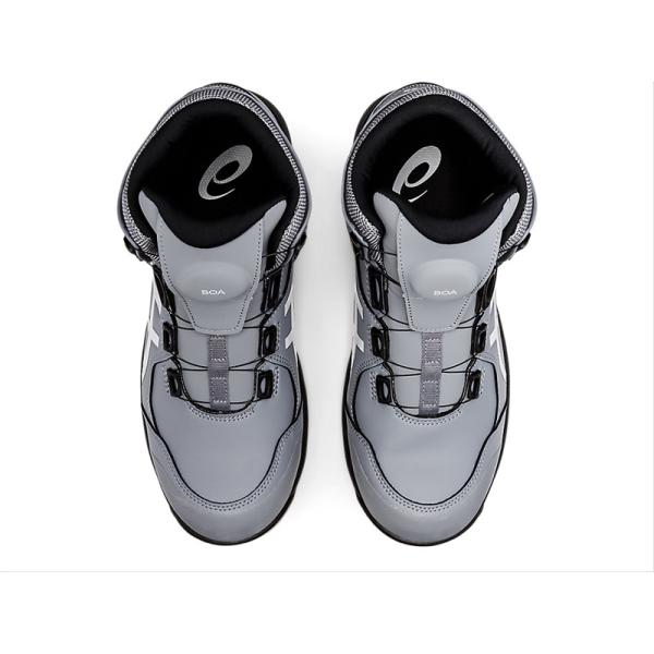 即納在庫品 asics（アシックス） アシックス ウィンジョブＣＰ３０４ ＢＯＡ シートロック×ホワイト 26.0cm 安全靴 セーフティシューズ 先芯 1271A030.021-26.0