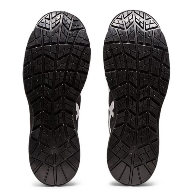 即納在庫品 アシックス ウィンジョブ CP113 ブラックxホワイト 27.0cm 1273A055.001-27.0 安全靴 セーフティシューズ 先芯