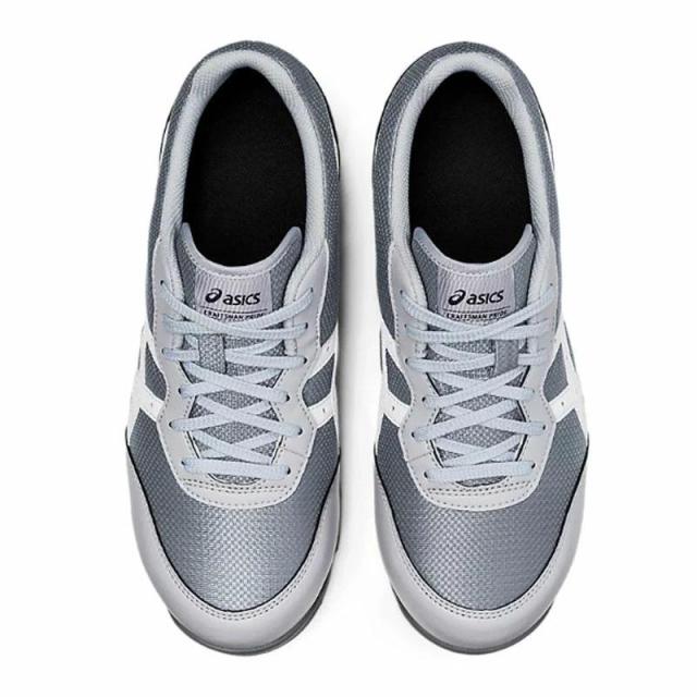 即納在庫品 アシックス 安全靴 ウィンジョブ CP201 3E相当 ローカット 紐タイプ シートロック×ホワイト 27.5cm セーフティシューズ 作業靴 先芯 FCP201.020