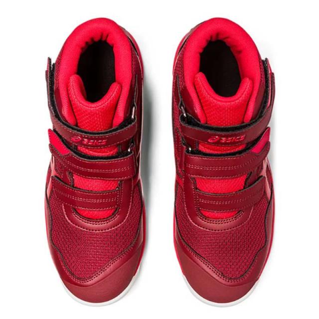 即納在庫品 アシックス ウィンジョブ CP216 ビートジュースxクラシックレッド 26.5cm 1273A076.600-26.5 安全靴 セーフティシューズ 先芯