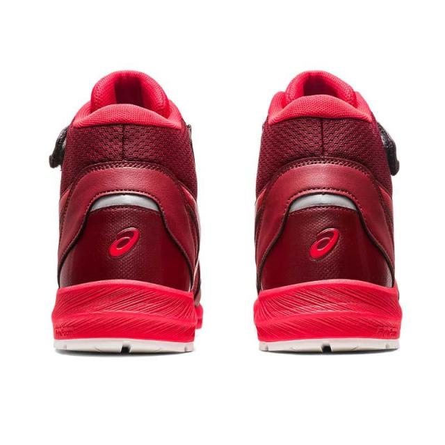 即納在庫品 アシックス ウィンジョブ CP216 ビートジュースxクラシックレッド 26.5cm 1273A076.600-26.5 安全靴 セーフティシューズ 先芯