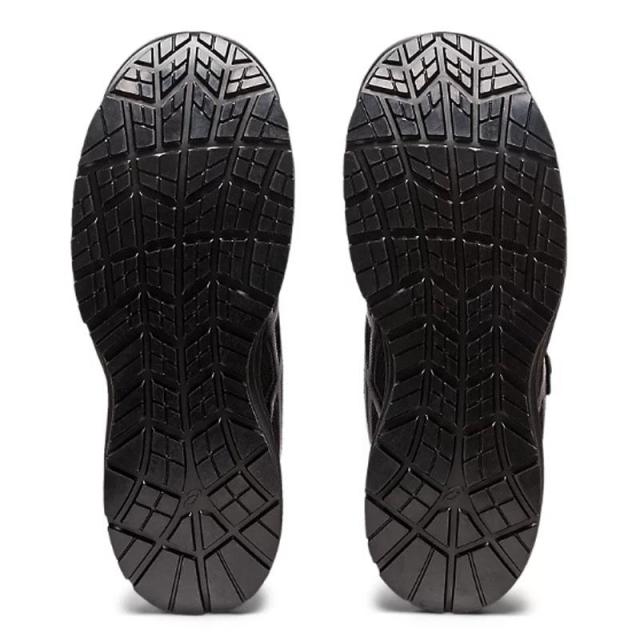 即納在庫品 アシックス ウィンジョブ CP215 ブラックxブラック 28.0cm 1273A079.001-28.0 安全靴 セーフティシューズ 先芯