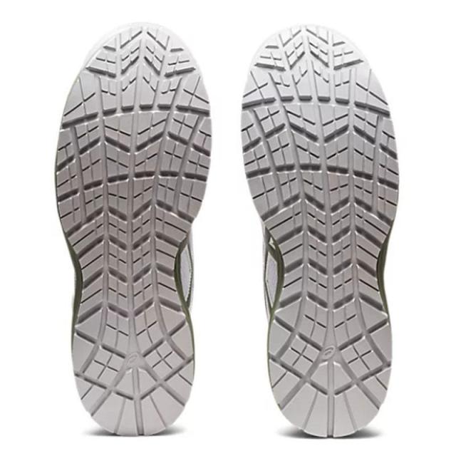 即納在庫品 アシックス 安全靴 ウィンジョブ CP216 ホワイトxライケングリーン 27.5cm 1273A076.100 セーフティシューズ 作業靴 作業靴 軽量安全靴 JSAA規格 1273A076.100