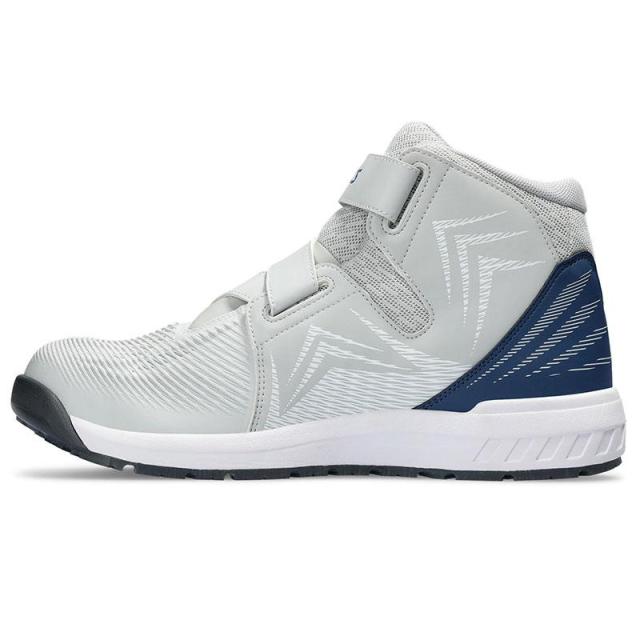 即納在庫品 アシックス ウインジョブCP120 グラシアグレー×ホワイト 27.0cm 安全靴 ワーキングシューズ 1273A062.02027.0