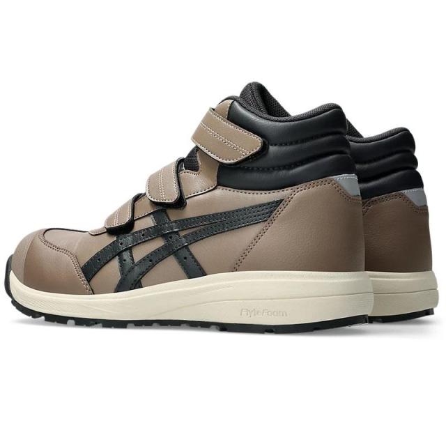 即納在庫品 アシックス 安全靴 ウィンジョブ CP312 3E相当 トープグレー×グラファイトグレー 28.0cm 軽量 マジックテープ セーフティーシューズ 作業靴 ワーキング 1273A111.020