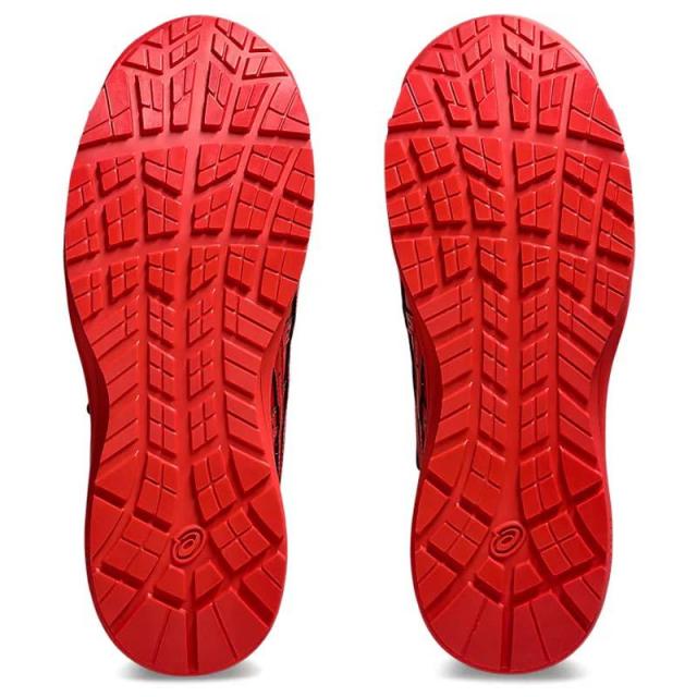 即納在庫品 アシックス 安全靴 ウィンジョブ CP312 3E相当 クラシックレッド×クラシックレッド 26.0cm 軽量 マジックテープ セーフティーシューズ 作業靴 ワーキング 1273A111.600